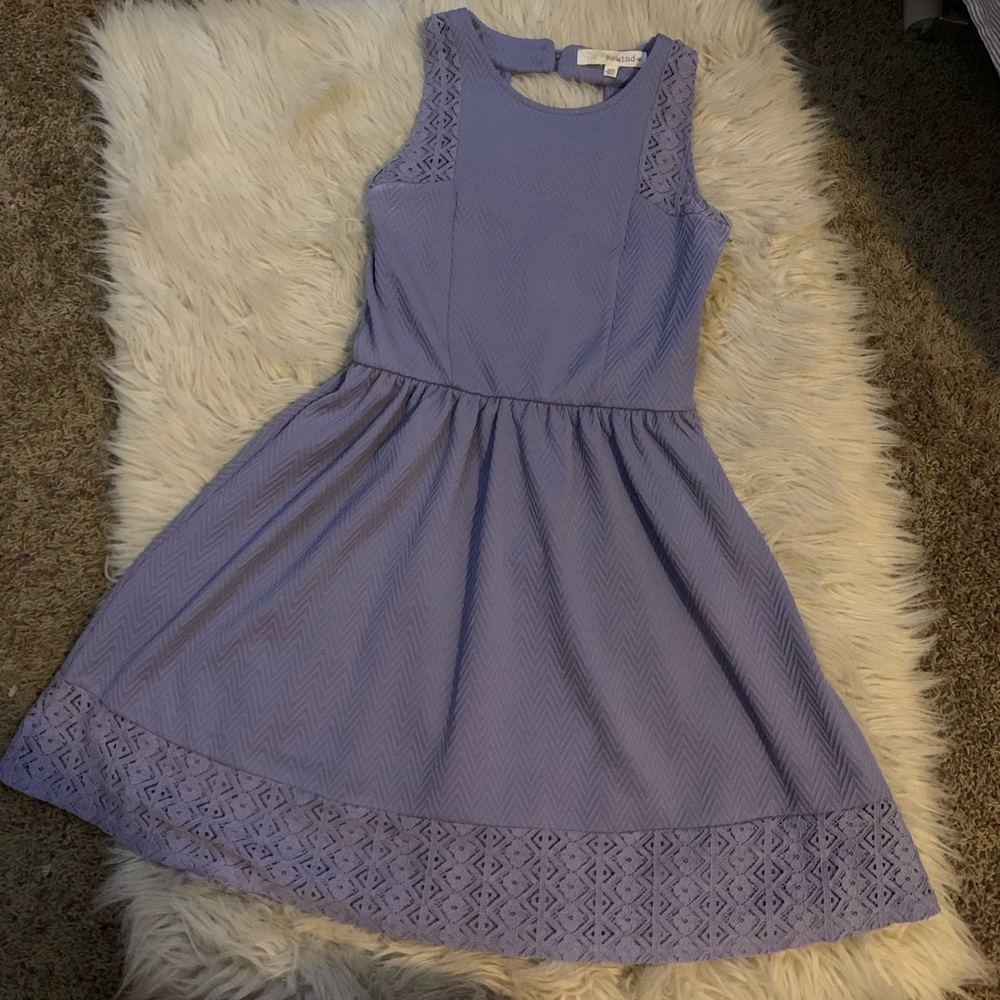 Purple dress
